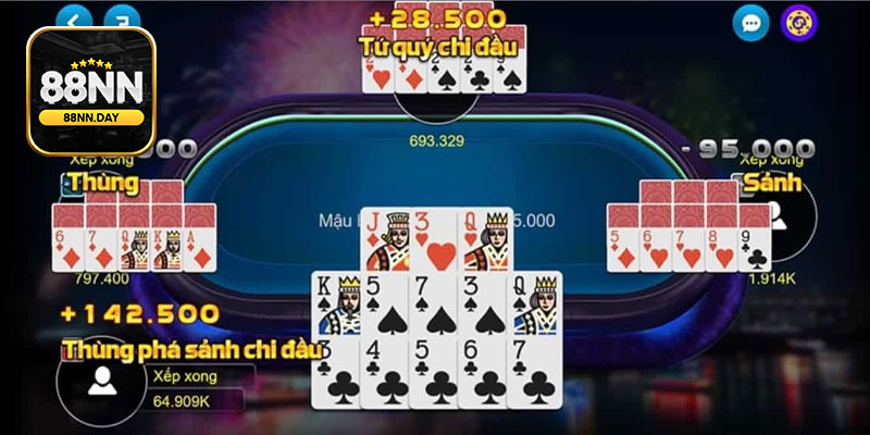 Những điểm cần chú ý trong luật chơi mậu binh